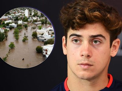 Está presente: el pedido de Franco Colapinto ante las inundaciones de Bahía Blanca
