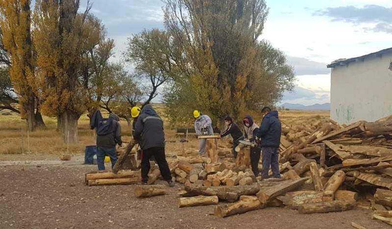 Preparativos para comezar con el operativo Leña.