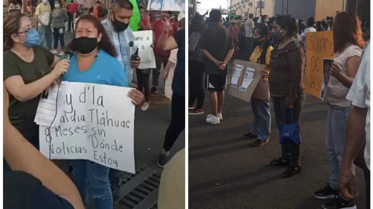 Protesta en Tláhuac