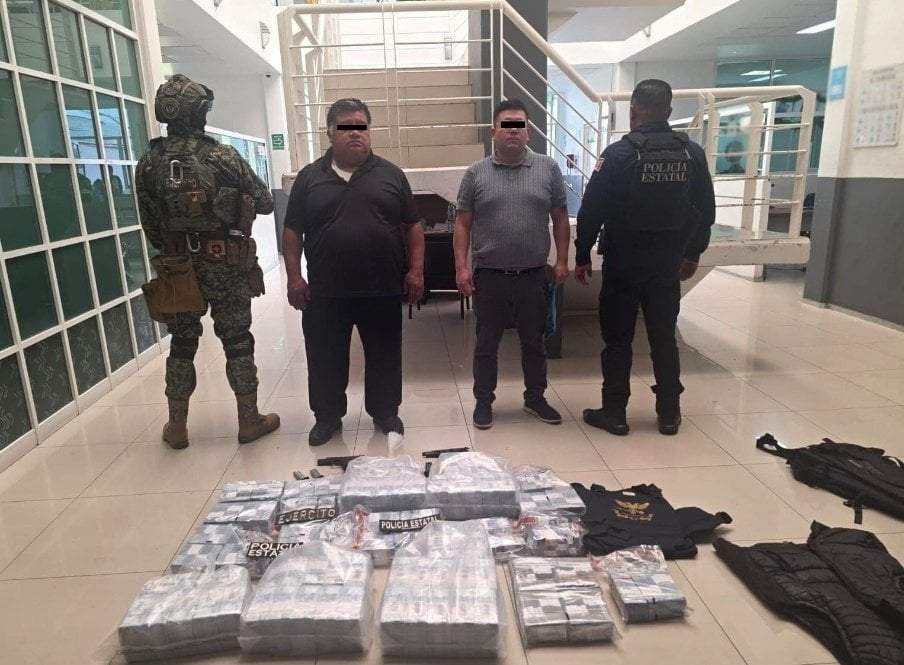 Detención de Iván “N” y José “N”, de 37 y 53 años, respectivamente