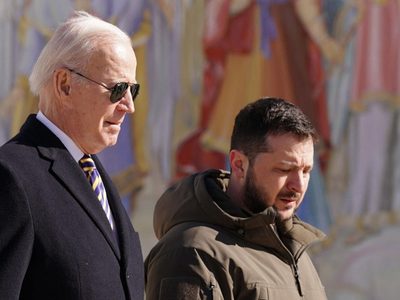 A un año del inicio de la guerra, Joe Biden visitó Ucrania