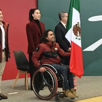 Abanderan a Arly Velásquez rumbo a los Juegos Paralímpicos Milano-Cortina 2026
