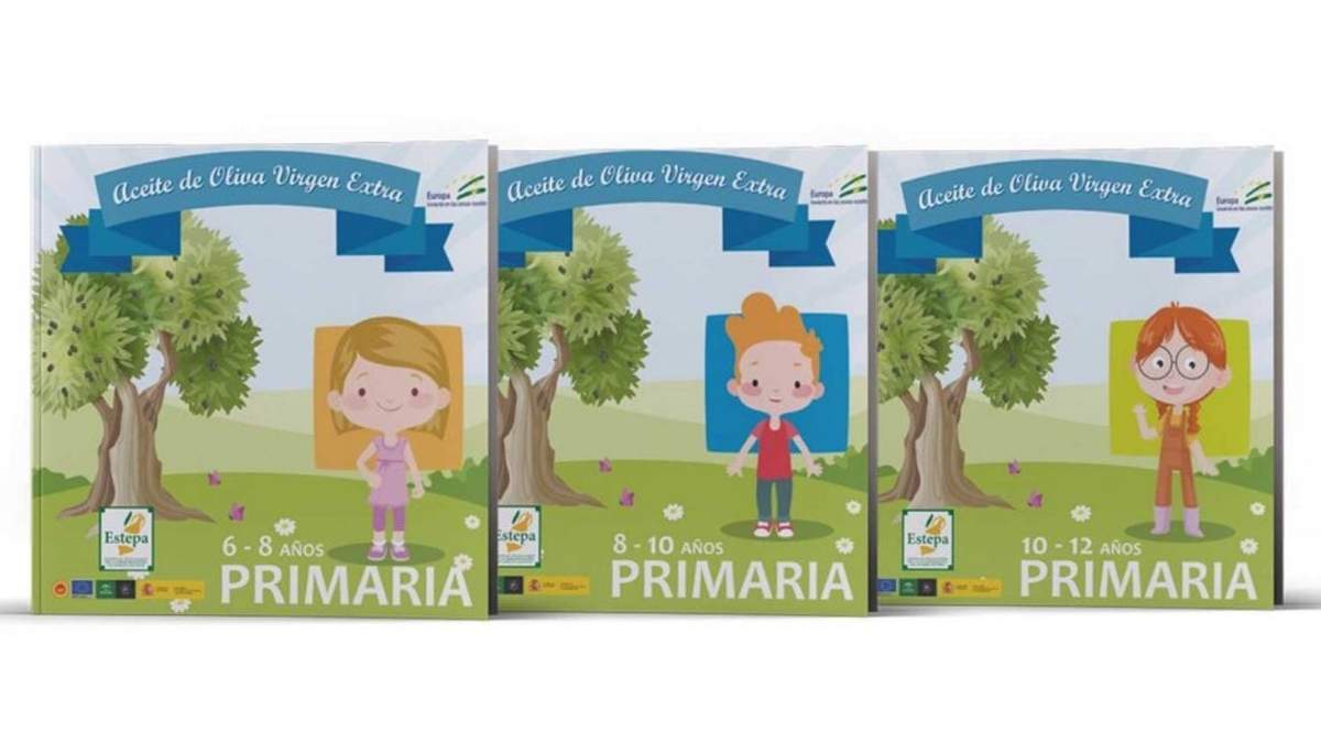 Libro para niños sobre beneficios del aceite de oliva. Fuente: (FacebooK)