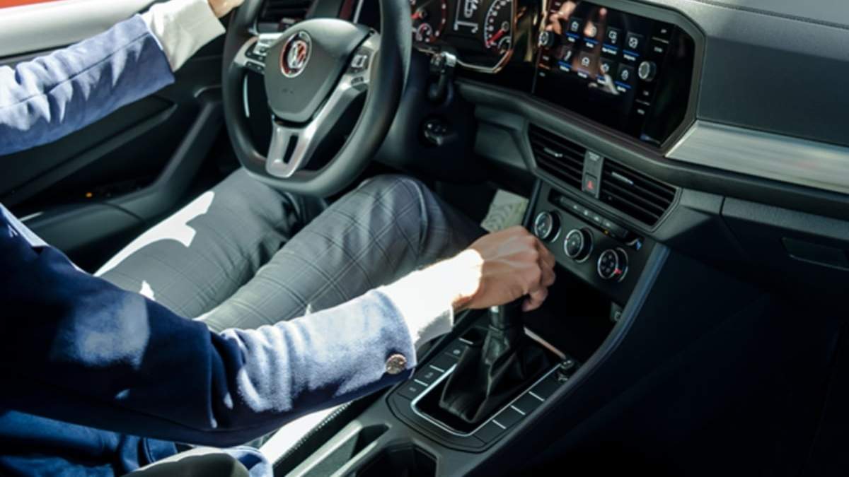 Un vehículo de VW