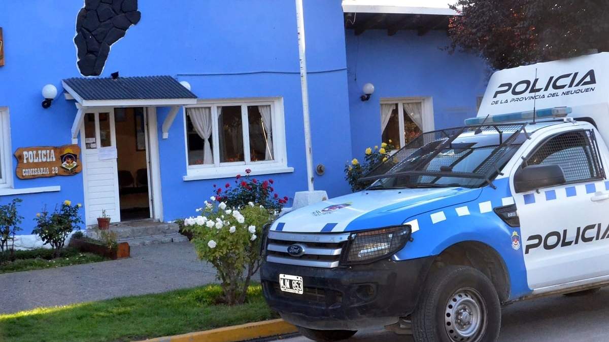 Intervino personal de la comisaría 28 de Villa La Angostura. Fuente: (X)
