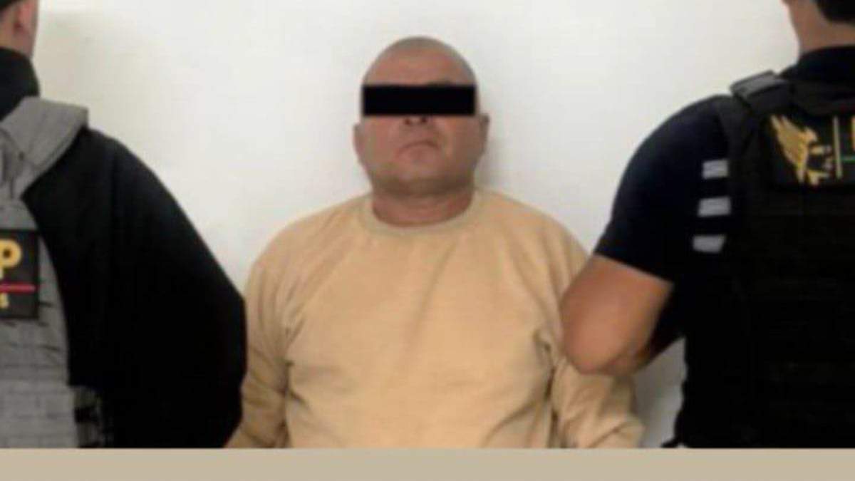 El detenido