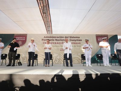 Modernización del puerto de Guaymas es posible por el combate a la corrupción: AMLO