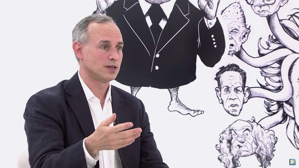 Hugo López-Gatell, en la entrevista con El Chamuco