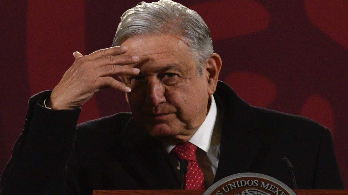 El presidente López Obrador