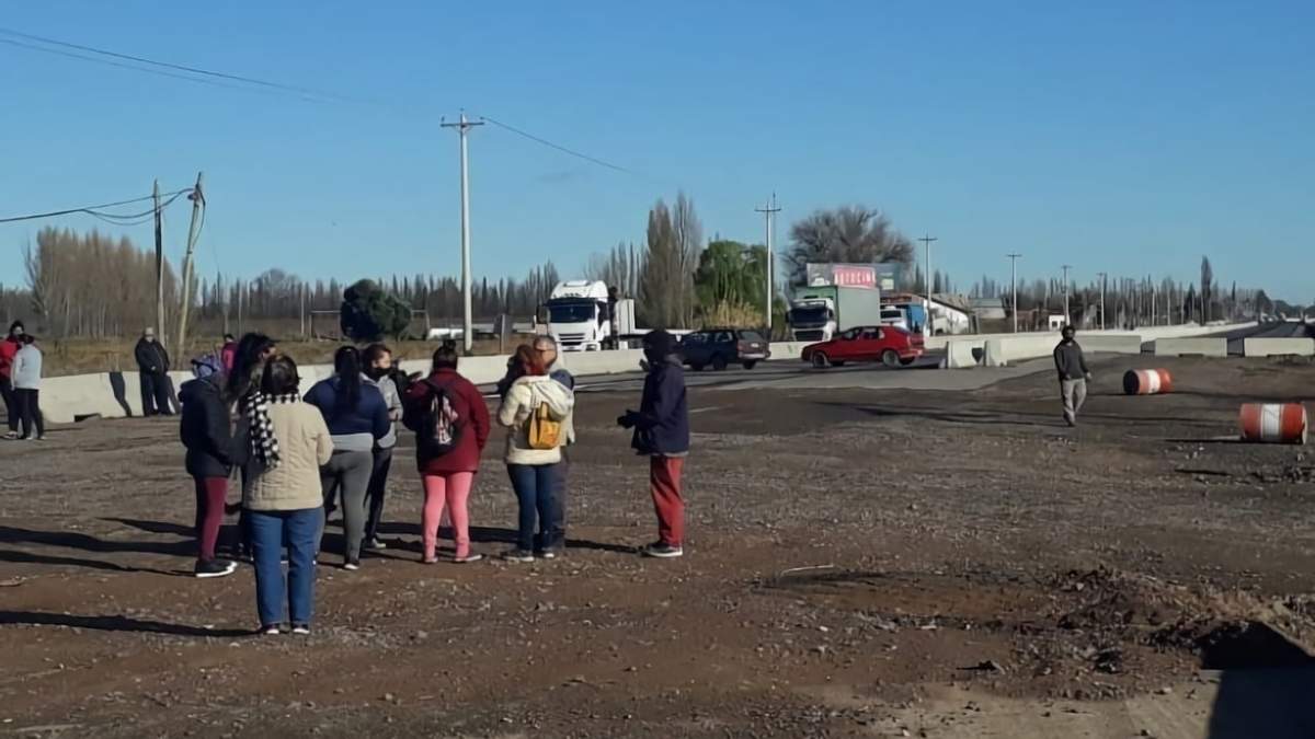 Ruta Nacional 22, Río Negro. Fuente: (Twitter)