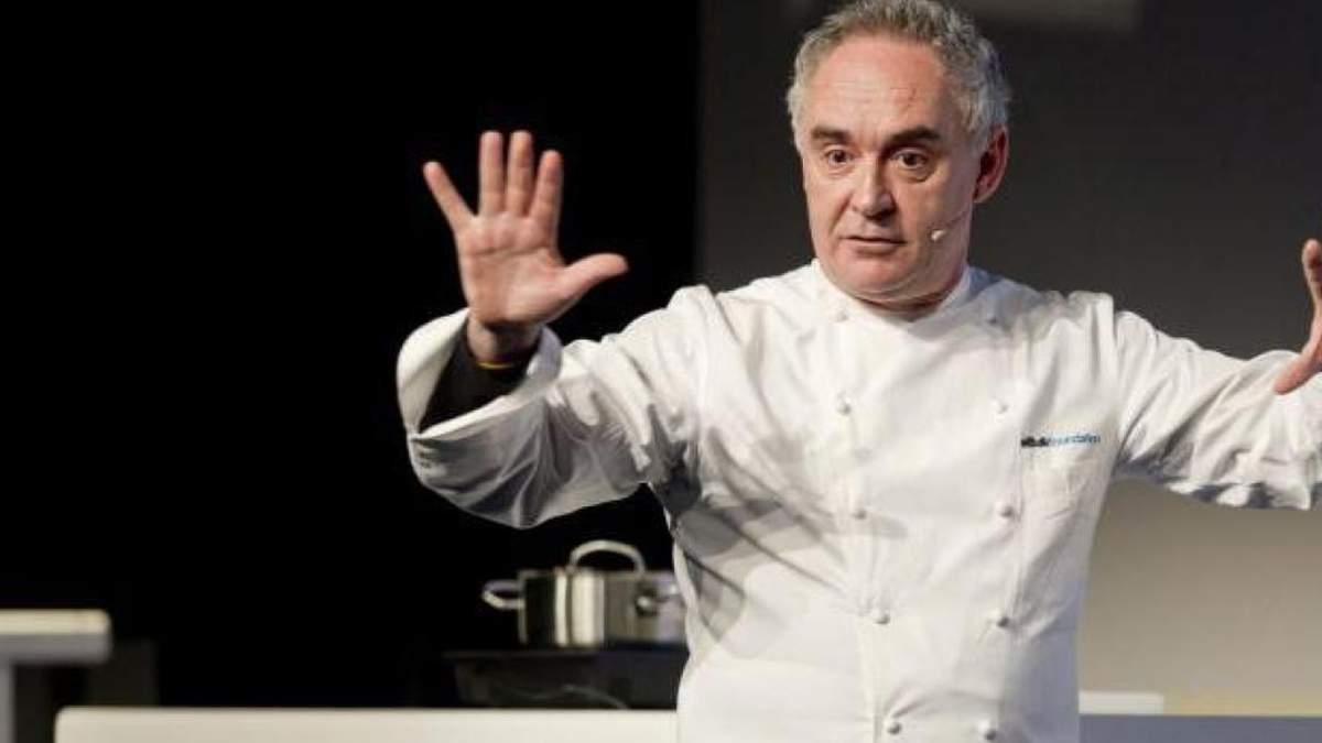 El chef Ferran Adria sostiene que el turismo es prescindible. Fuente: (Twitter)
