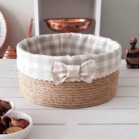 Con solo un trozo de cuerda y esta genial idea, creá la canasta más aesthetic que realza la deco de tu living