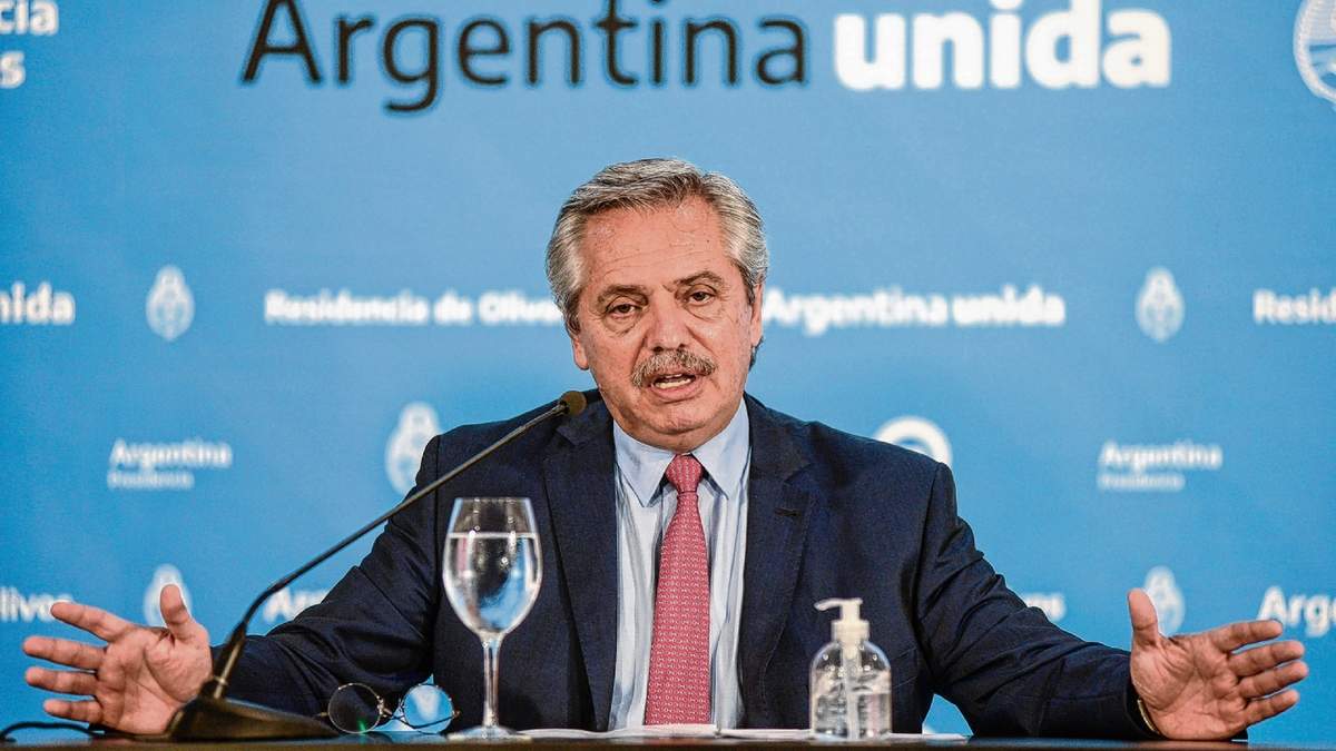 Presidente de la Nación, Alberto Fernández. Fuente: (Twitter)