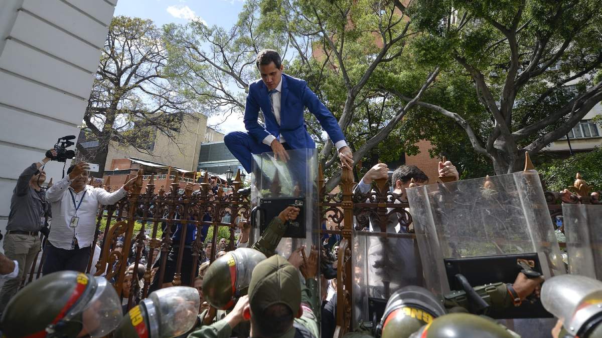 Juan Guaidó, líder de la oposición en Venezuela. Fuente: (Twitter)