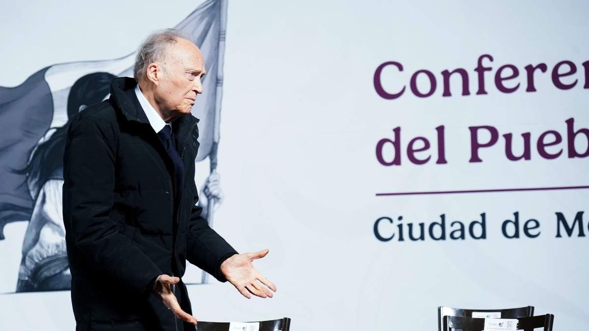 Alejandro Gertz en la conferencia mañanera del martes