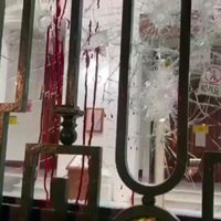 Congreso de la CDMX amanece con pintas, vidrios rotos y el mensaje 'Muerte al Estado”