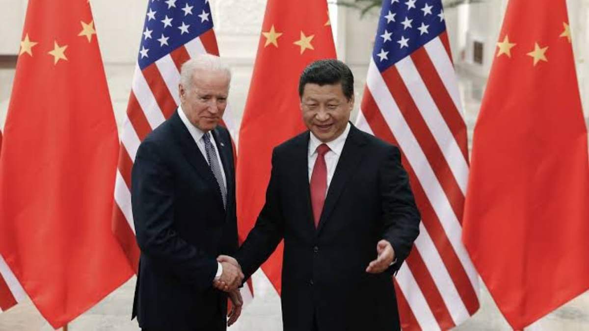 Biden y Xi Jinping