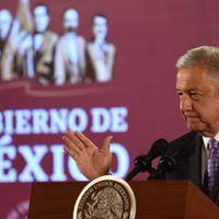AMLO ve una 'provocación” en la protesta de federales en el AICM