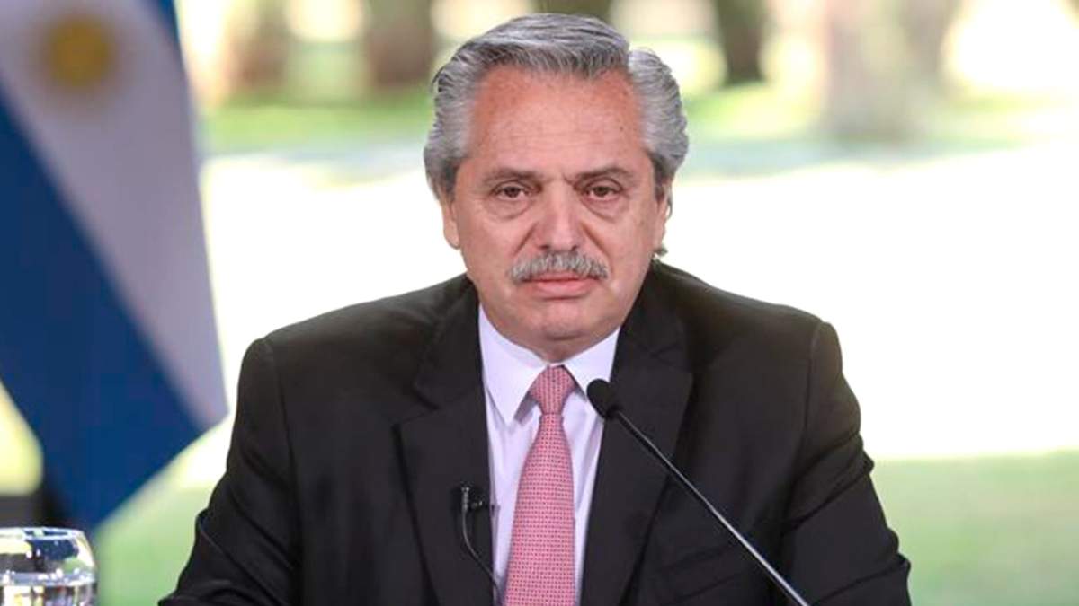El presidente de la Nación, Alberto Fernández. Fuente:(Twitter)