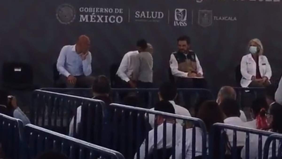 El niño burló a los guardias para acercarse al presidente