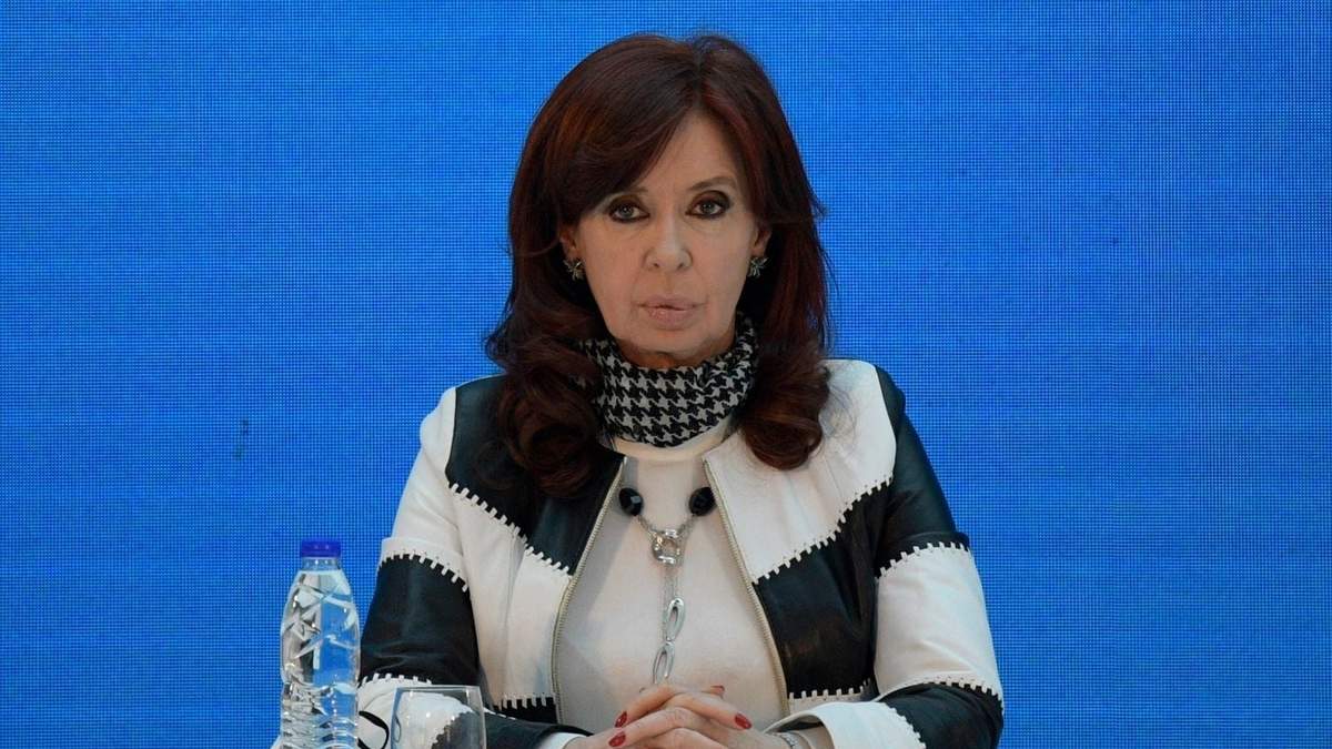 La vicepresidenta de la Nación, Cristina Kirchner. Fuente: (Twitter)