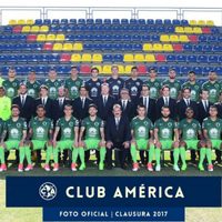 El sancionado Pablo Aguilar aparece en la foto oficial del club América