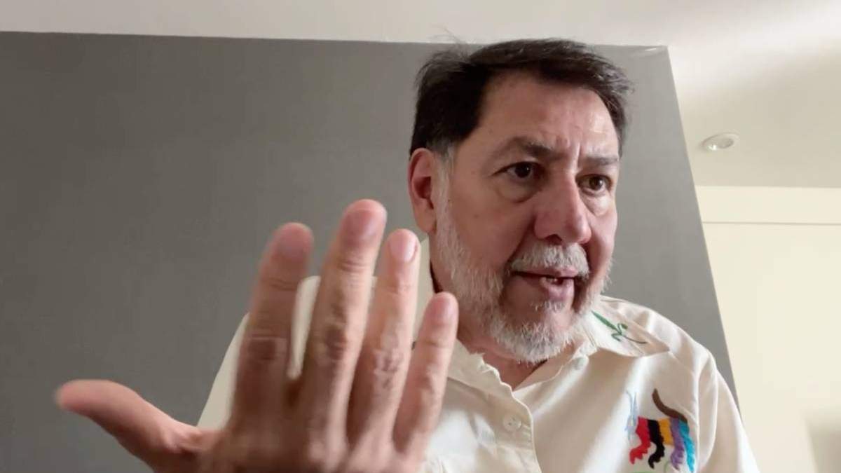 El diputado petista en su transmisión por redes