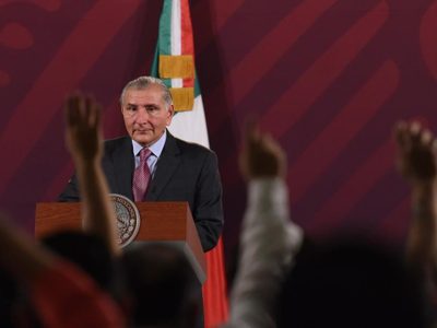 AMLO se reincorporará a sus actividades antes del fin de semana: Adán Augusto López