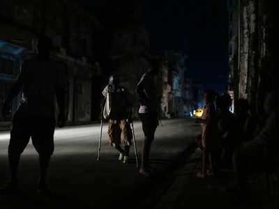 Un nuevo apagón deja sin suministro eléctrico a toda la isla de Cuba