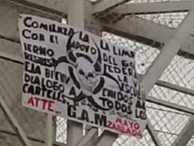 Hallan en Zamora narcomantas en las que 'El Mayo” Zambada llama a otros cárteles a negociar
