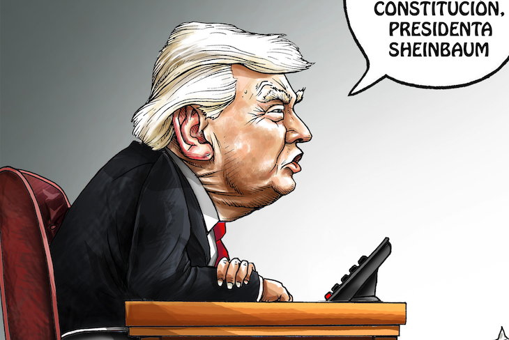 Vista previa de "No habrá intervención", cartón de José Antonio Rodríguez
