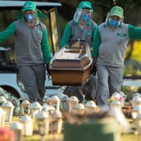 En un solo día, Brasil reportó más de 20 mil nuevos casos de coronavirus y más de mil muertos