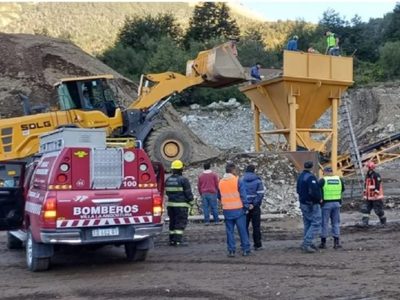Tensión en la Ruta 65: un trabajador cayó en una tolva y fue salvado por sus compañeros