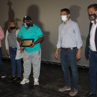 Zapala: en un emotivo acto, reconocieron a Cubillas por su trabajo comunitario en el fútbol