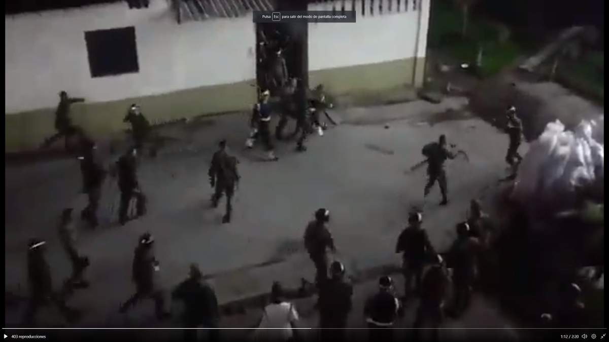 Campal en Batallón Cantón Norte de Bogotá