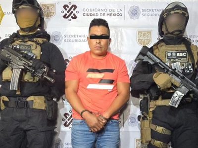Detienen a “El Cindy”, identificado como el "heredero del Cártel de Tláhuac"
