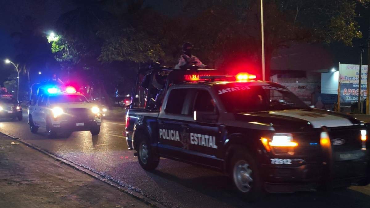 Policías de Tabasco