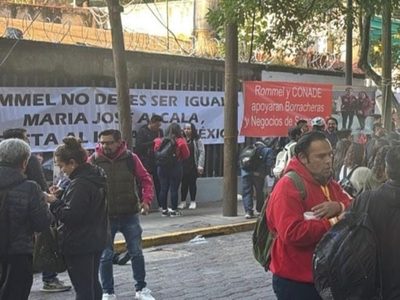 Karatecas bloquean ingreso a la Conade por inconformidades en su Federación