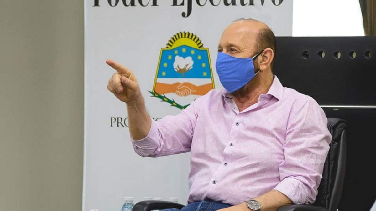 Gildo Insfrán, gobernador de Formosa. Fuente: (Twitter)