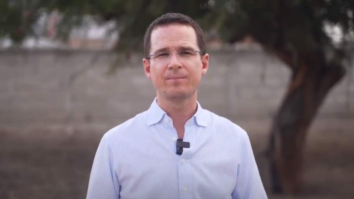 Ricardo Anaya, candidato presidencial del PAN, PRD y MC en 2018