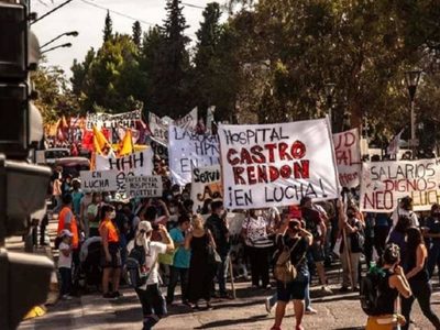 Nación intervino en la lucha del personal de salud en Neuquén