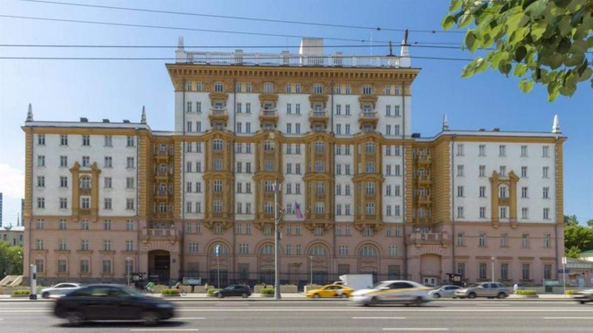 Edificio de la Embajada de Estados Unidos en Moscú, Rusia