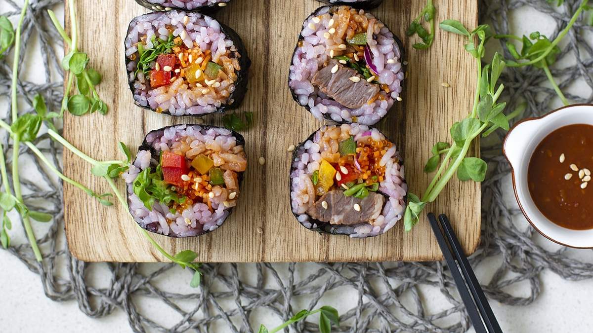 Kimbap. Fuente: (Instagram)