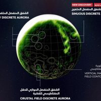 Sorprendentes auroras en forma de gusano se forman sobre Marte