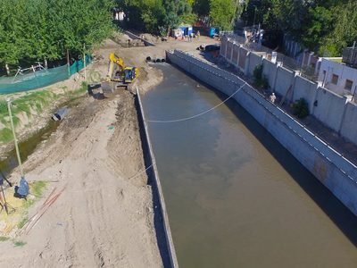 Todo listo para la segunda parte de las obras en el Arroyo Durán