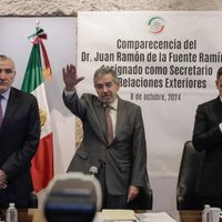 Comisión del Senado ratifica a Juan Ramón de la Fuente como canciller