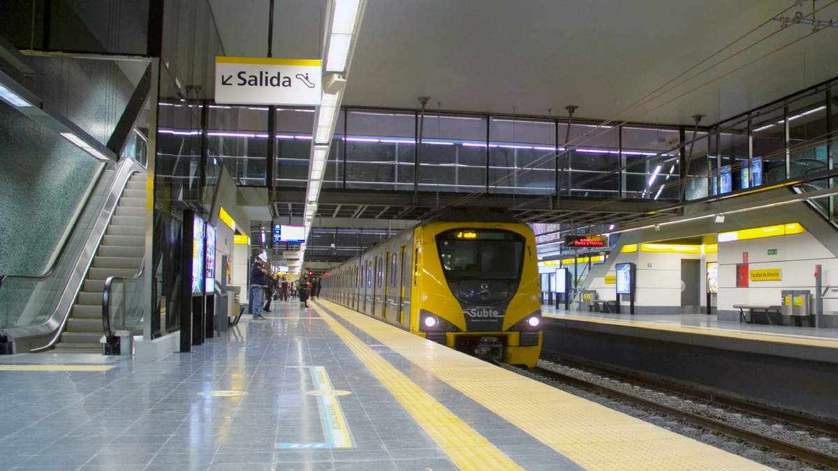 Subte, transporte a cargo de la empresa Metrovías. Fuente: (Twitter)