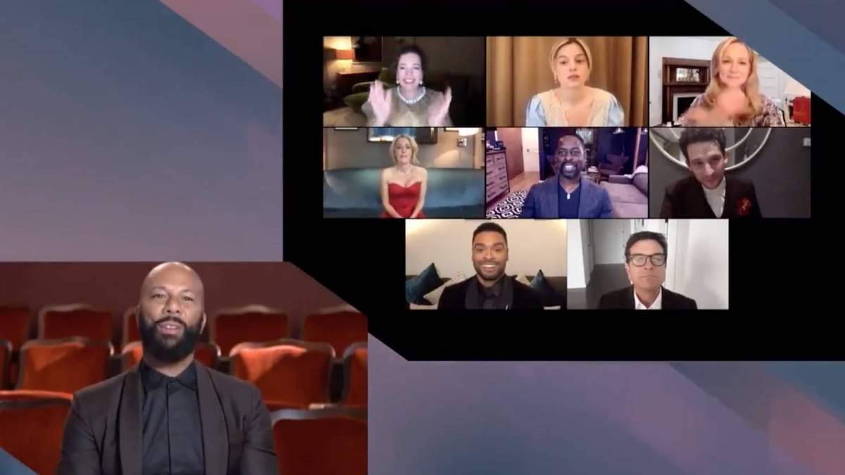 La entrega de los premios vía teleconferencia