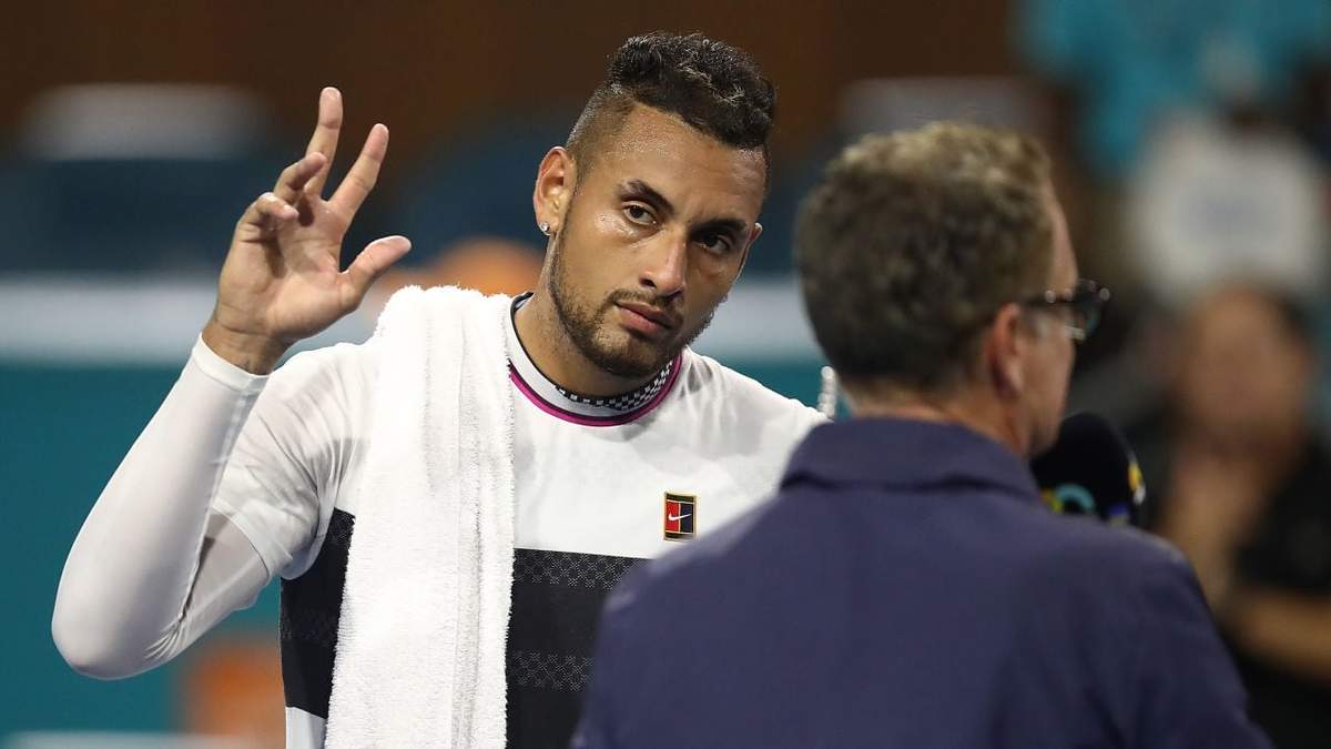 Nick Kyrgios. Fuente: (Twitter).