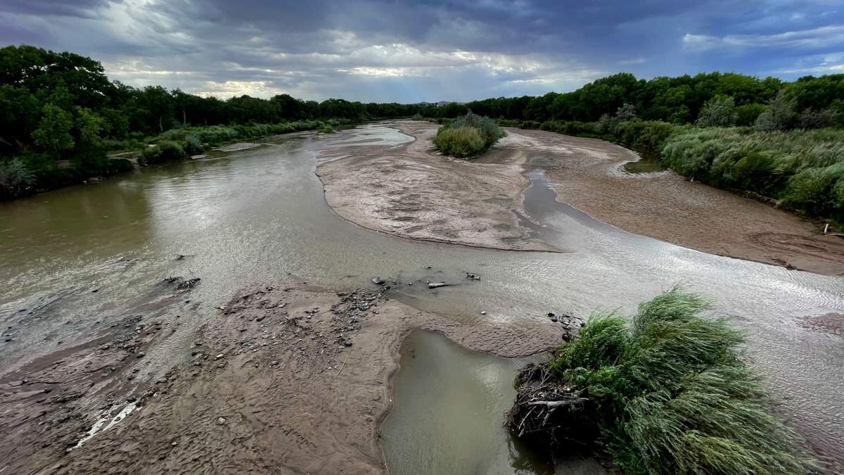 El trasvase se realiza a través del Río Bravo